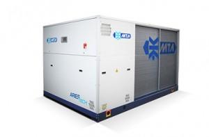 219 kW Kaltwassersatz CE-KW-219.N von Climate Energy &ndash; leistungsstarker luftgek&uuml;hlter Kaltwassersatz mit intelligenter Abtaulogik f&uuml;r Industrie, Prozess- und Geb&auml;udek&uuml;hlung