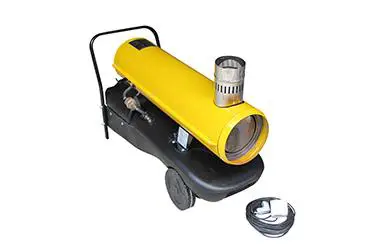 19,6 kW &Ouml;l-Gebl&auml;seheizung CE-H-20 von Climate Energy &ndash; mobiles Heizger&auml;t f&uuml;r Hallen, Baustellen und Industrie